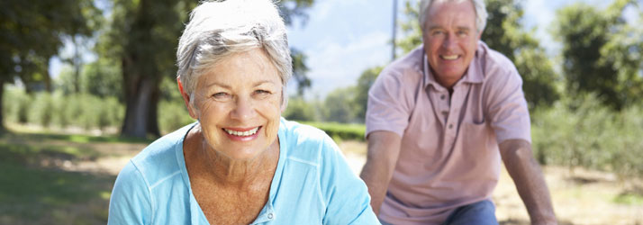 Chiropractic Galloway NJ Happy Active Elderly Couple